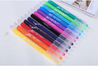 أقلام جافة رفيعة 12 لون للأطفال