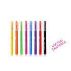 قلم حساس حراري متعدد الألوان 0.7 مم قابل للمسح
