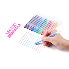 20 لون الكتابة السلس 0.7 مم أقلام الحبر القابلة للمسح بالحرارة