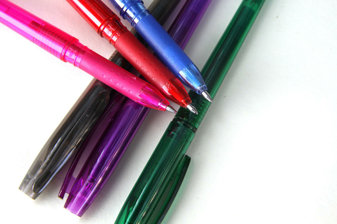 متعلم رسم نحيف  أقلام حبر قابلة للمسح حساسة للحرارة متعددة الألوان بدون بقايا